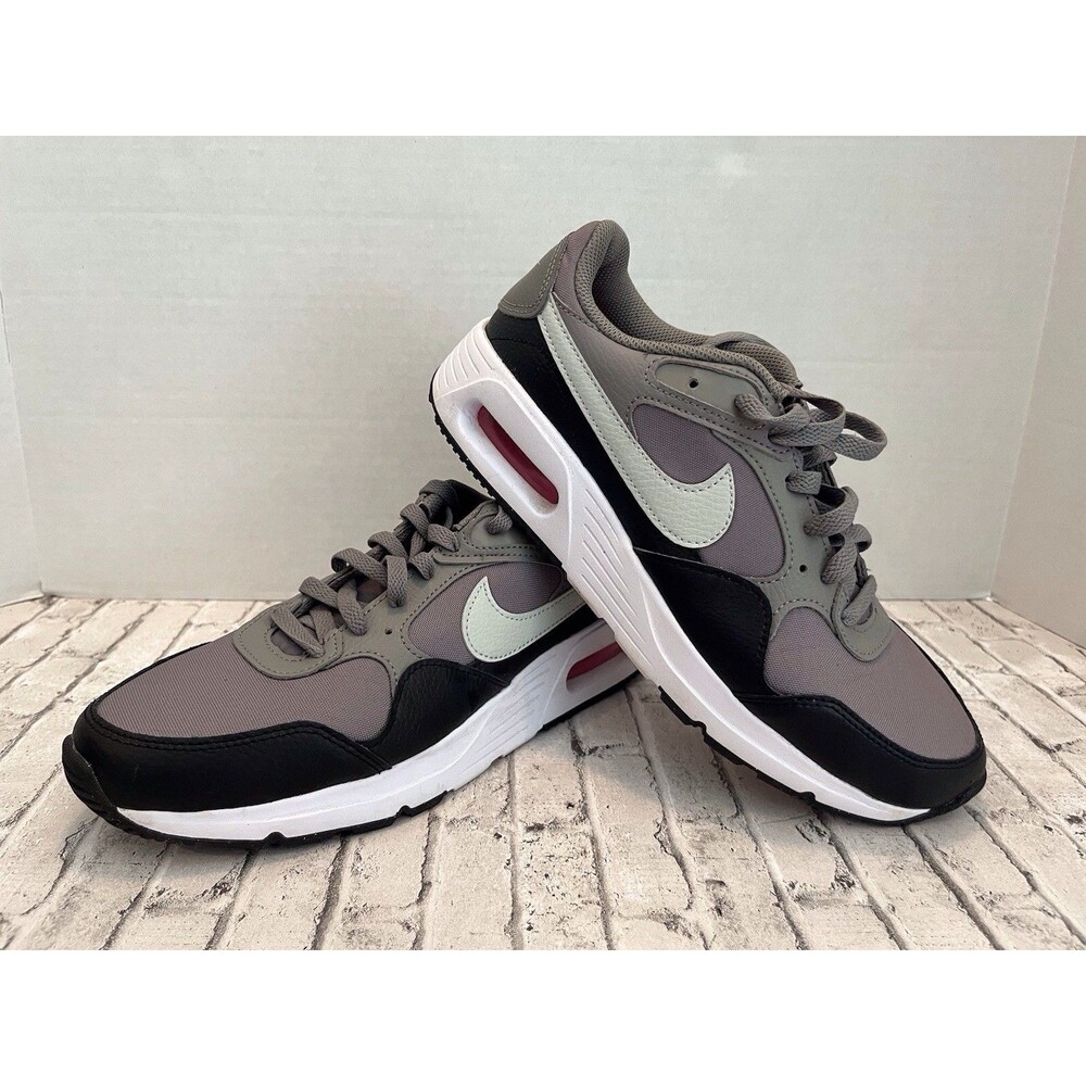 Nike Women's Air Max SC Flat Pewter Light Silver White Black CW4554-005 Sz 10